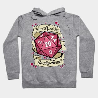 Critical Hit for my Heart Hoodie